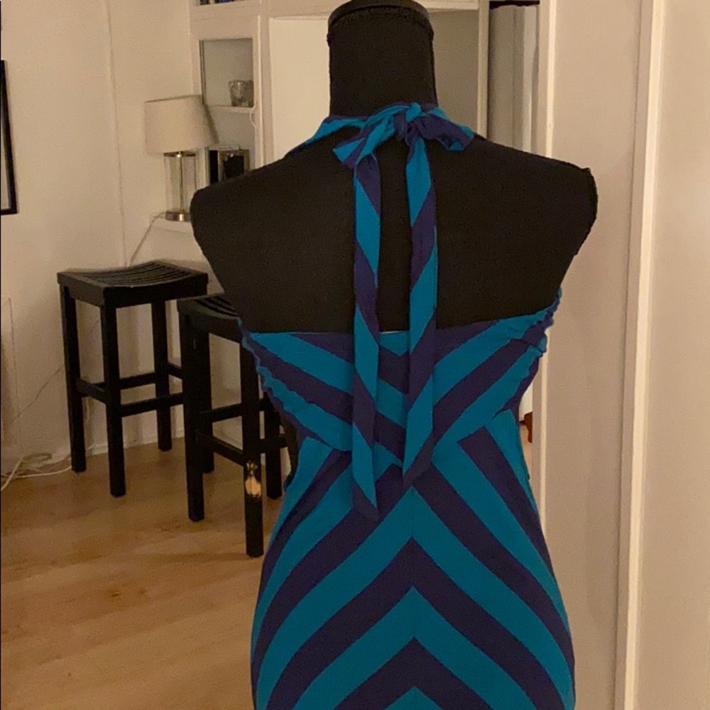 Blue & Blue striped Dress - Picture 4 of 14
